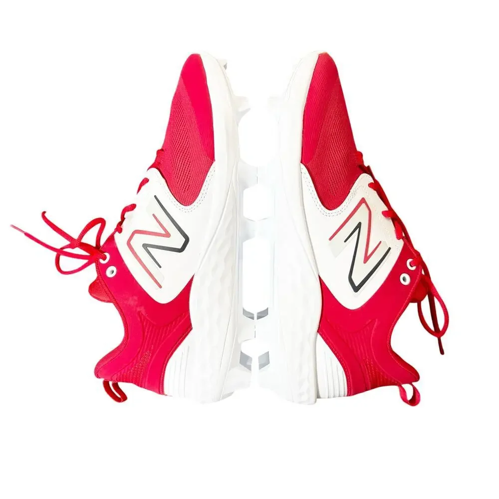 New Balance Men's Fresh Foam 3000 v6 Molded Baseball Cleats Red Size 15 PL3000R6